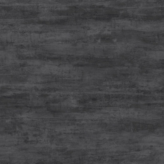Syncron Brushed Concrete 2 textured cabinet panel swatch showing the dark brushed concrete look