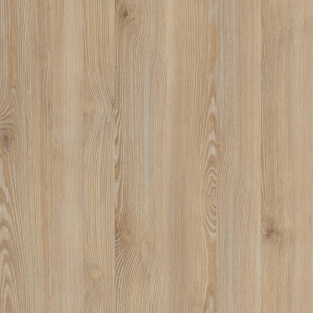 Syncron Ida 2 textured cabinet panel swatch showing the honey oak woodgrain