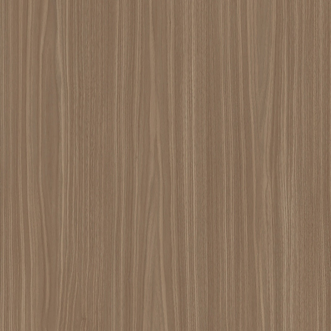 Syncron Picasso 2 textured cabinet panel swatch showing the mid brown woodgrain