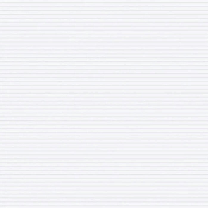 Syncron Reeded Blanco textured cabinet panel swatch showing the white fluted reeded texture
