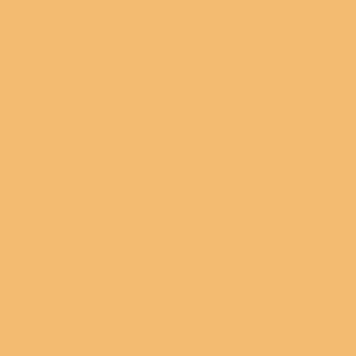 Zenit Albero super matte cabinet panel swatch showing the solid ochre finish