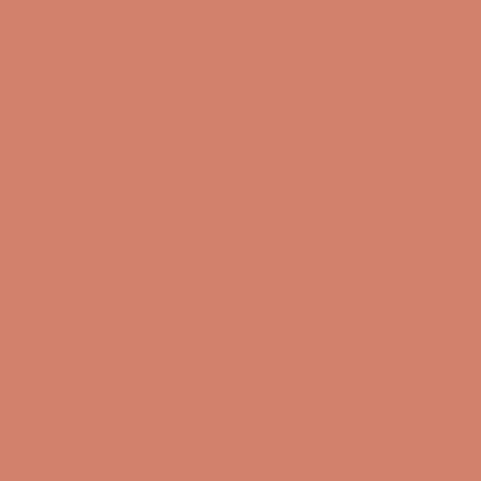 Zenit Coral super matte cabinet panel swatch showing the solid warm coral finish