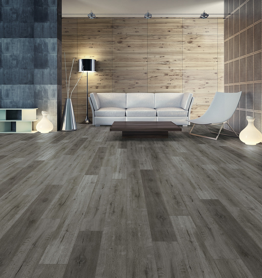Glen Manor Vault waterproof SPC vinyl plank flooring, diamond dust surface, EIR texture, bevel edges