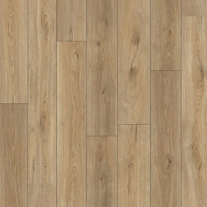 Pacific Acres Chestnut Waterproof SPC Flooring plank texture, top-down view