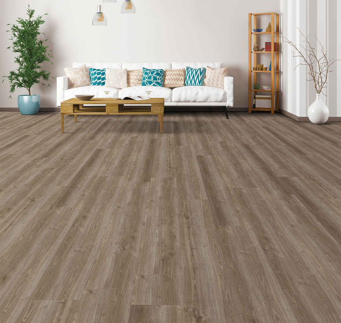 Regal Heights Fox and Hound waterproof SPC vinyl plank flooring, micro-bevel edges, 22 mil wear layer, embossed matte