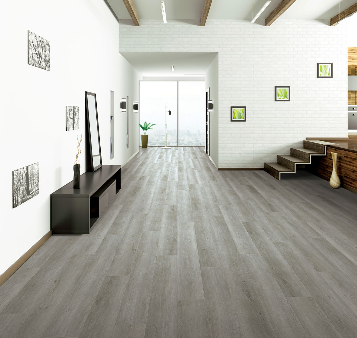 Regal Heights Gentry waterproof SPC vinyl plank flooring, diamond dust surface, 22 mil wear layer, 60 by 9 inch planks