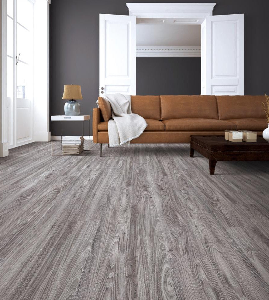 Regal Heights Oxford waterproof SPC vinyl plank flooring, attached 1.5 mm EVA pad, 22 mil wear layer, micro-bevel edges