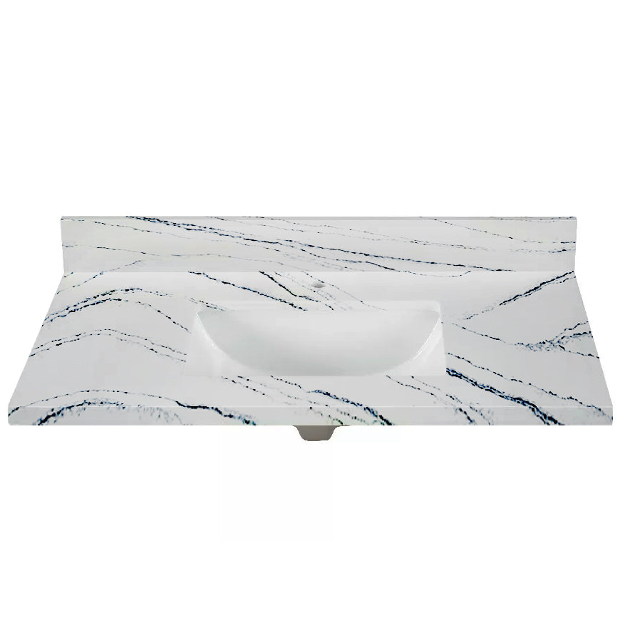 Calacatta North Quartz Vanity Top