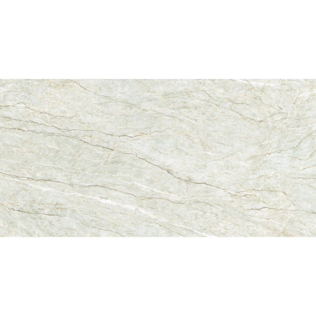 Avena Patina quartz slab, full 110 inch slab view