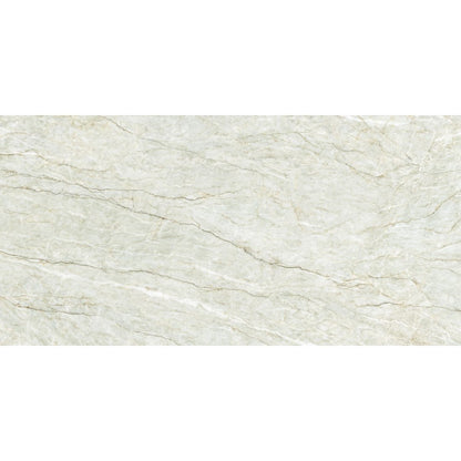 Avena Patina quartz slab, full 110 inch slab view