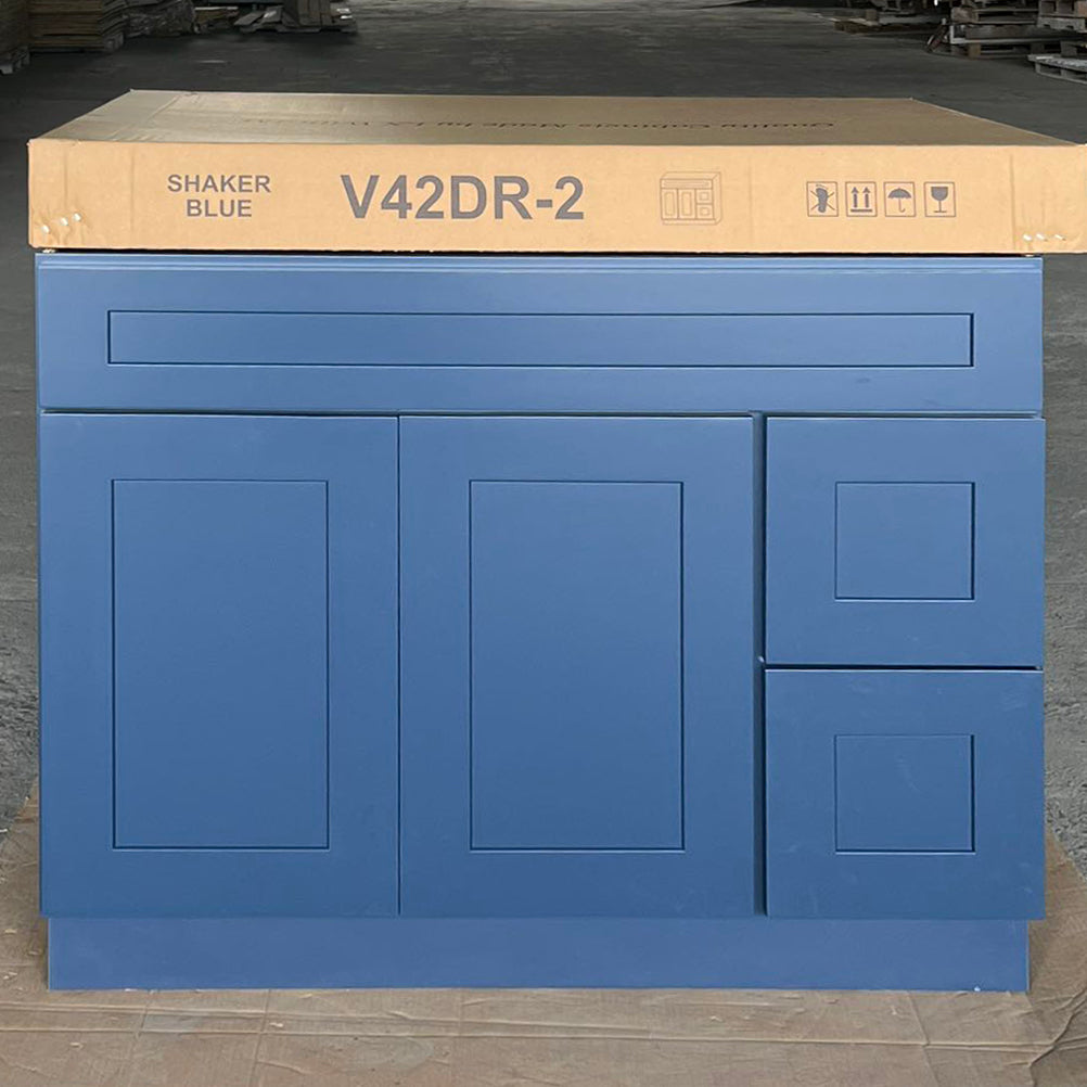 LX-Blue Shaker (Bathroom Vanity Only)