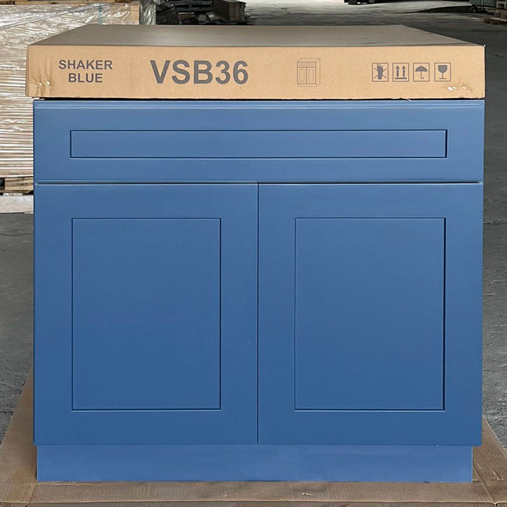 LX-Blue Shaker (Bathroom Vanity Only)