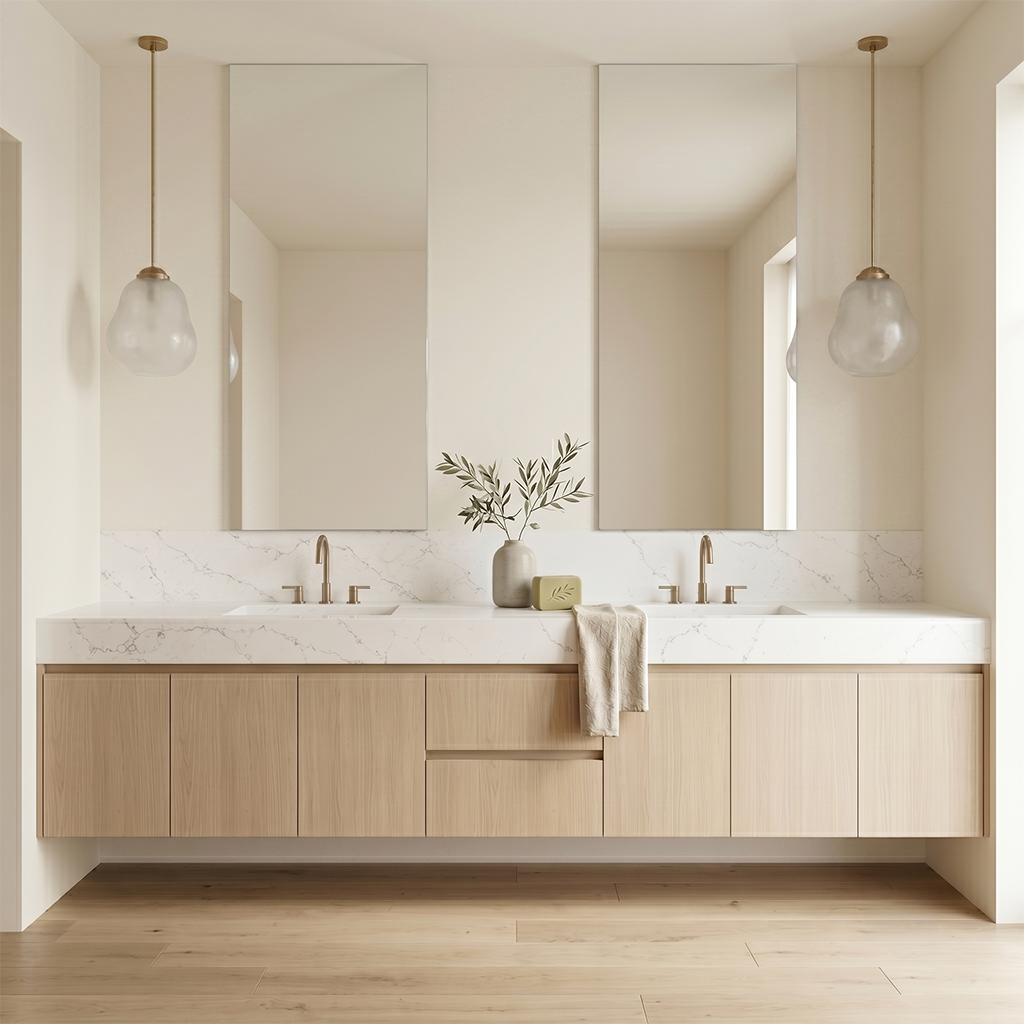 LX-Calacatta Airy Quartz Slab