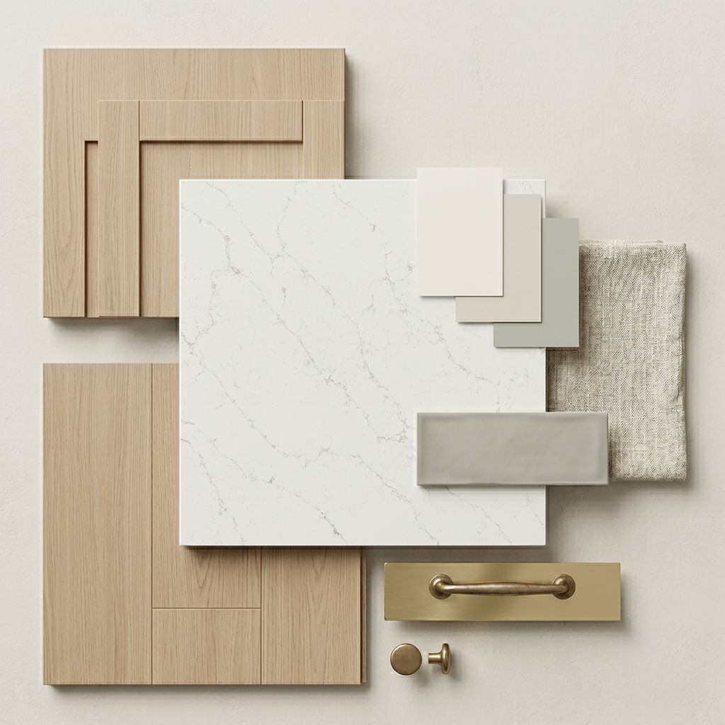 LX-Calacatta Airy Quartz Slab