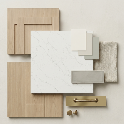 LX-Calacatta Airy Quartz Slab