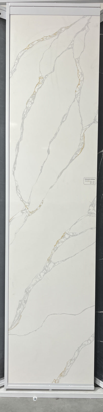 LX-Calacatta Coloma Quartz Slab