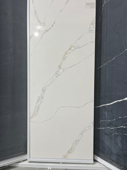 LX-Calacatta Coloma Quartz Slab