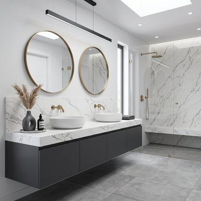 LX-Calacatta Coloma Quartz Slab