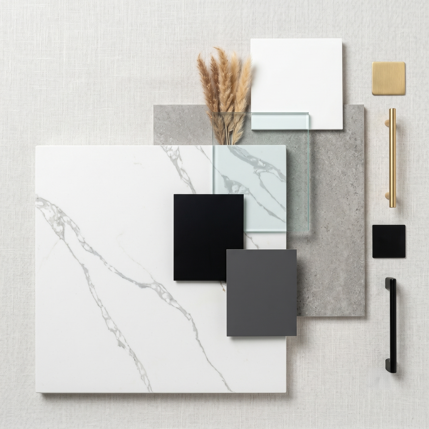 LX-Calacatta Coloma Quartz Slab