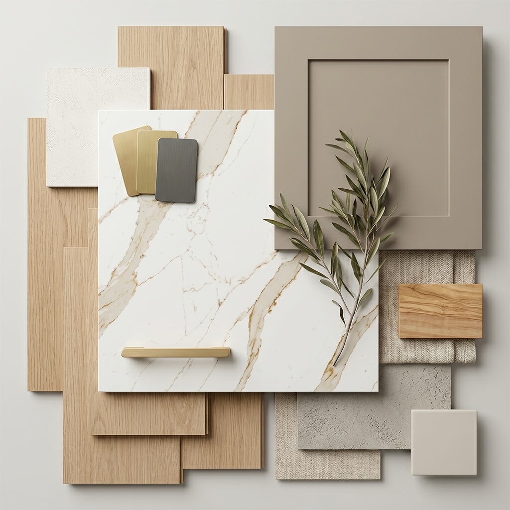 LX-Calacatta Gold Quartz Slab