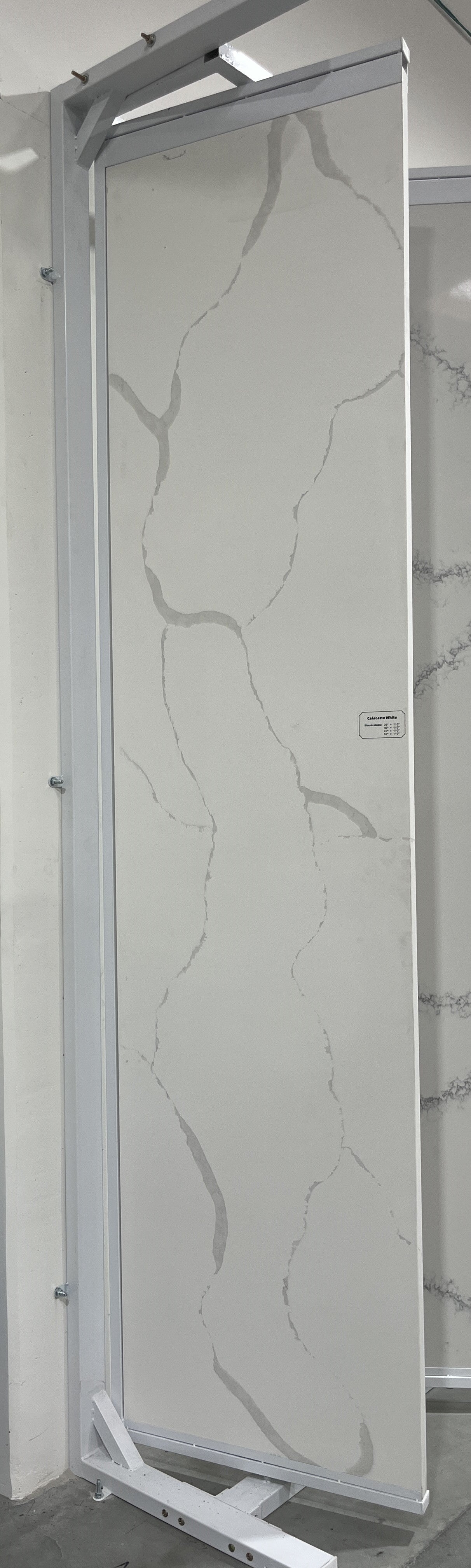 LX-Calacatta White Quartz Slab