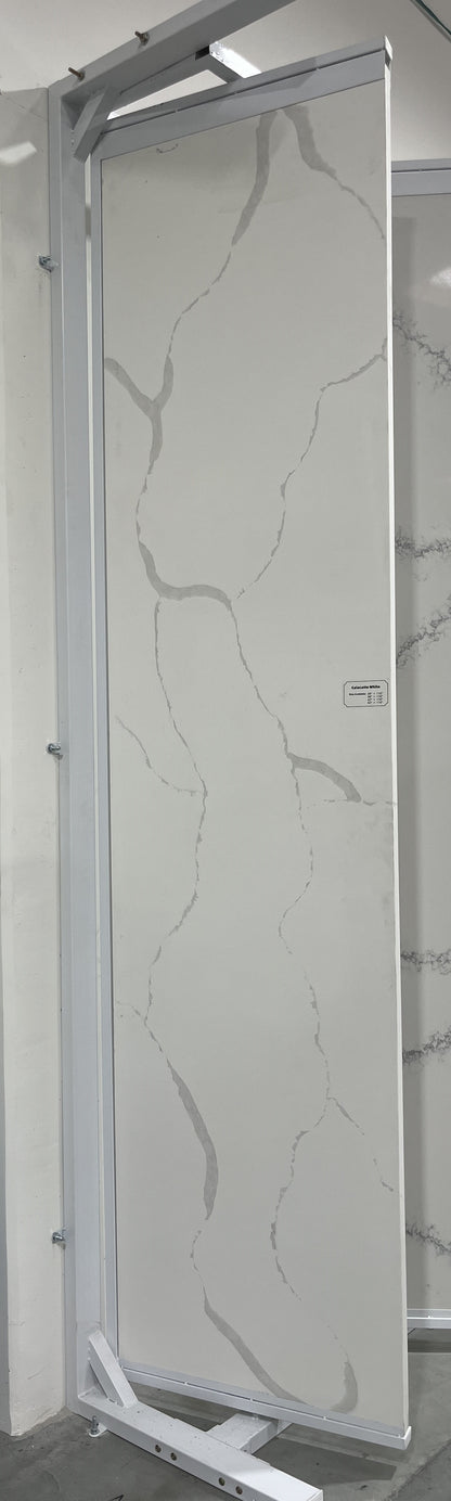 LX-Calacatta White Quartz Slab
