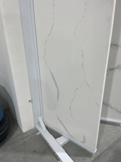 LX-Calacatta White Quartz Slab