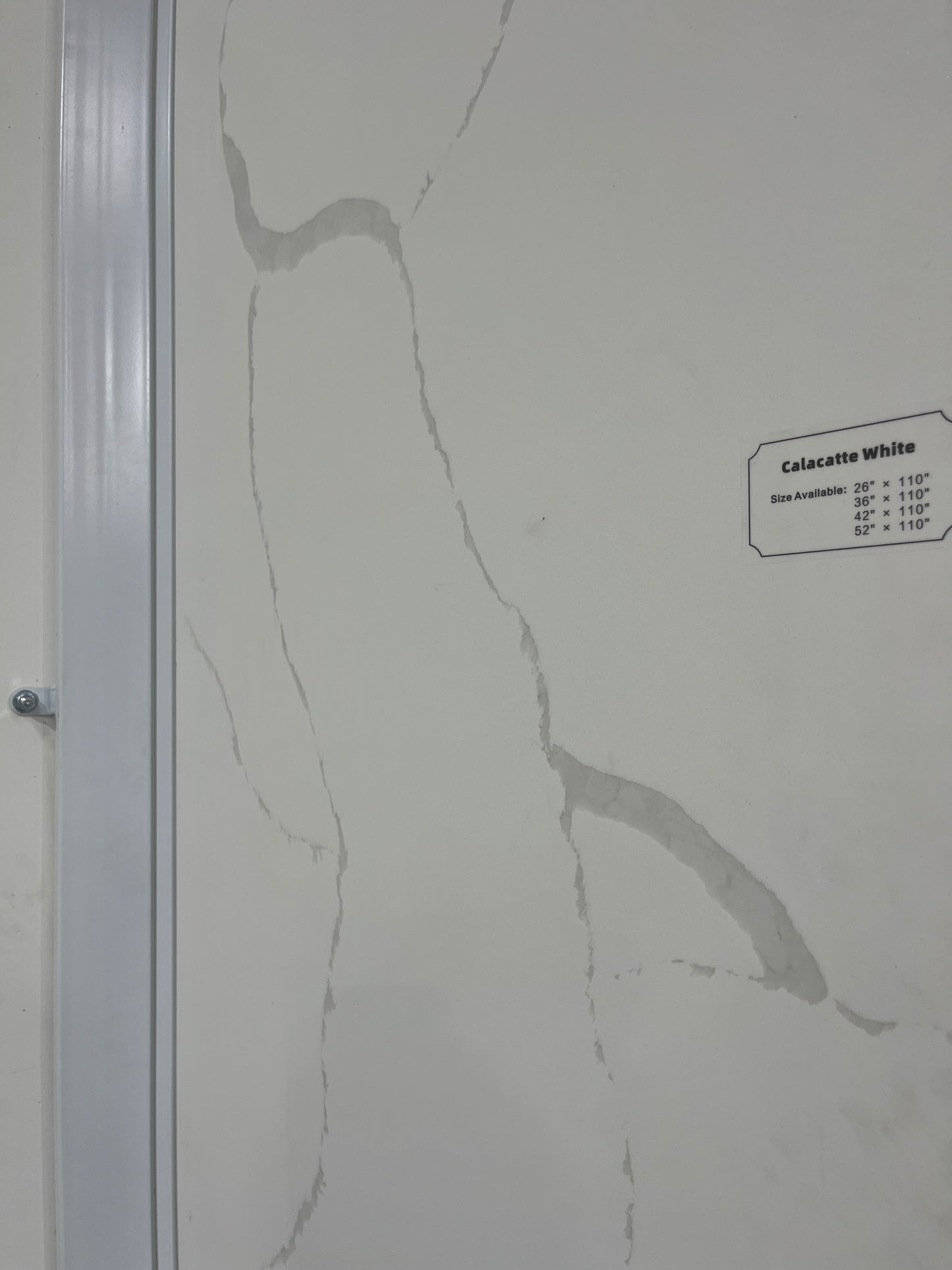 LX-Calacatta White Quartz Slab