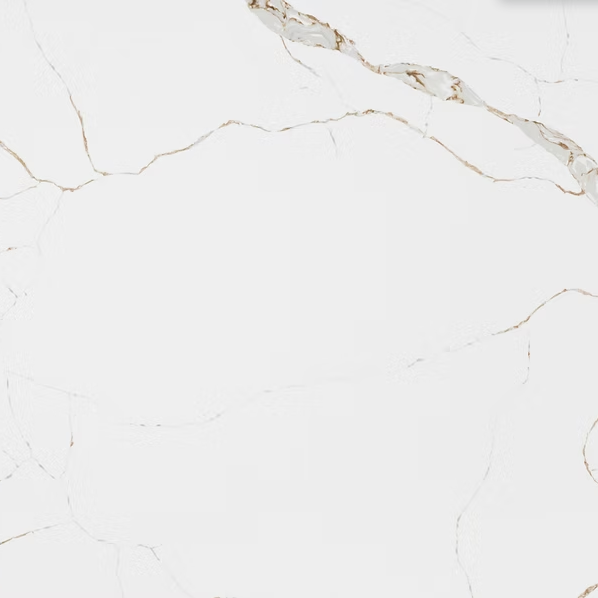LX-Calacatte Amberline Quartz Slab