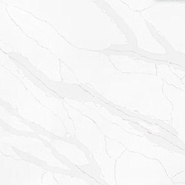 LX-Calacatte Dawntrace Quartz Slab