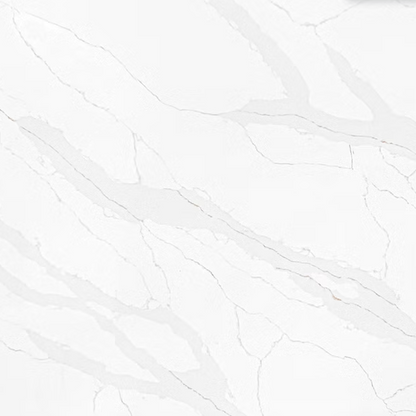 LX-Calacatte Dawntrace Quartz Slab