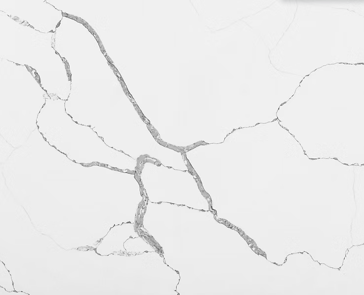 LX-Calacatte Everflow Quartz Slab