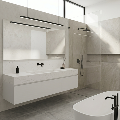 LX-Carrara Prime Quartz Slab