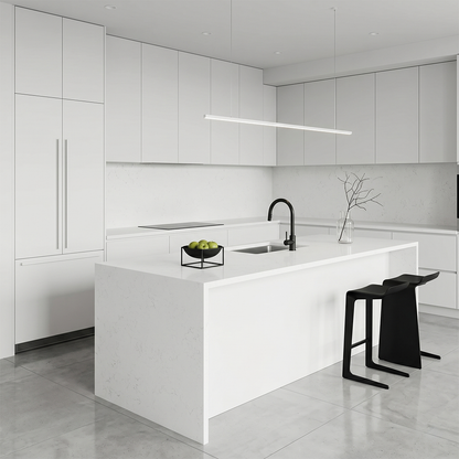 LX-Carrara Prime Quartz Slab