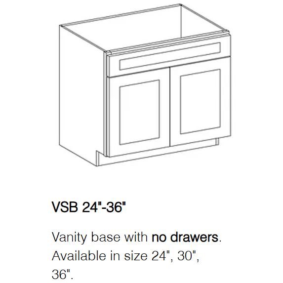 LX-Cream Slim Shaker (Bathroom Vanity Only)
