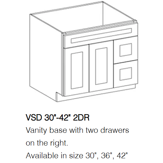 LX-Cream Slim Shaker (Bathroom Vanity Only)