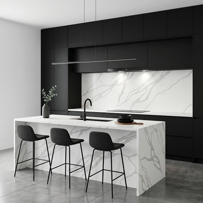 LX-Emerald River Quartz Slab