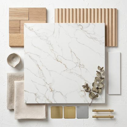 LX-Golden Whim Quartz Slab