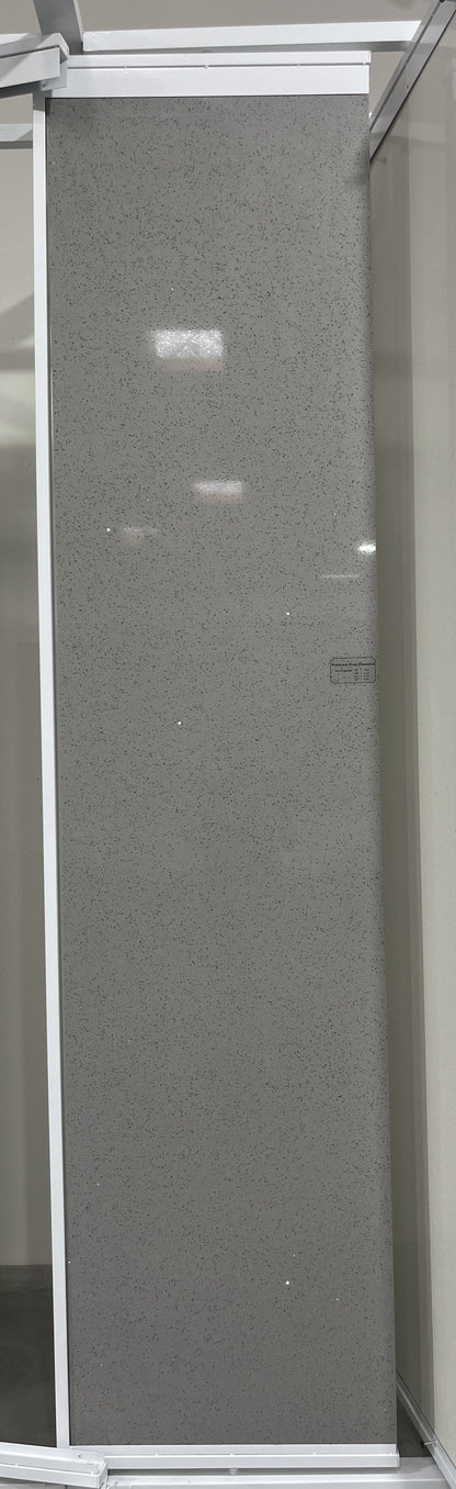 LX-Grey Diamond Quartz Slab
