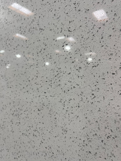 LX-Grey Diamond Quartz Slab