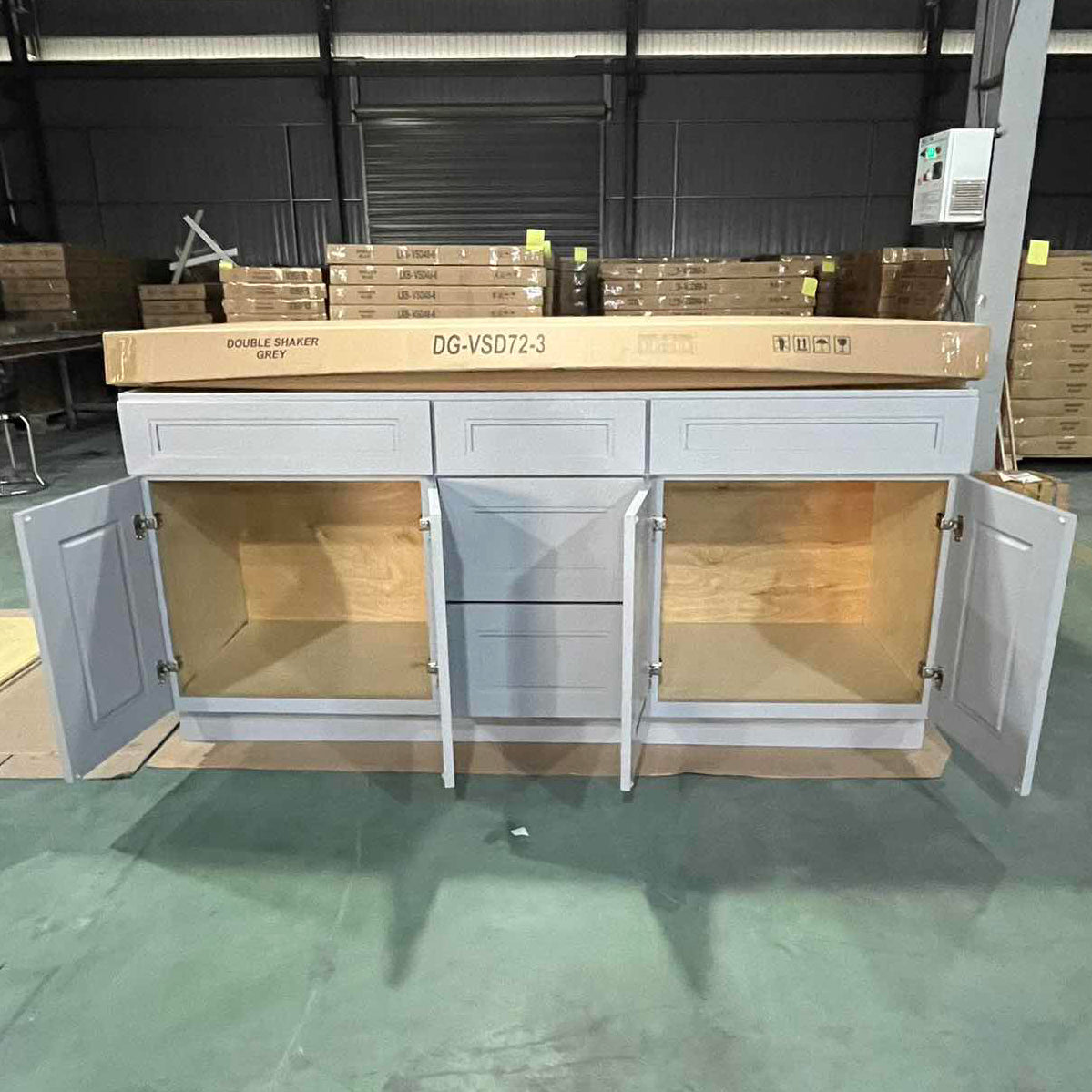 LX-Grey Double Shaker (Bathroom Vanity Only)