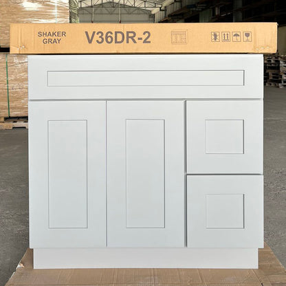 LX-Grey Shaker (Bathroom Vanity Only)