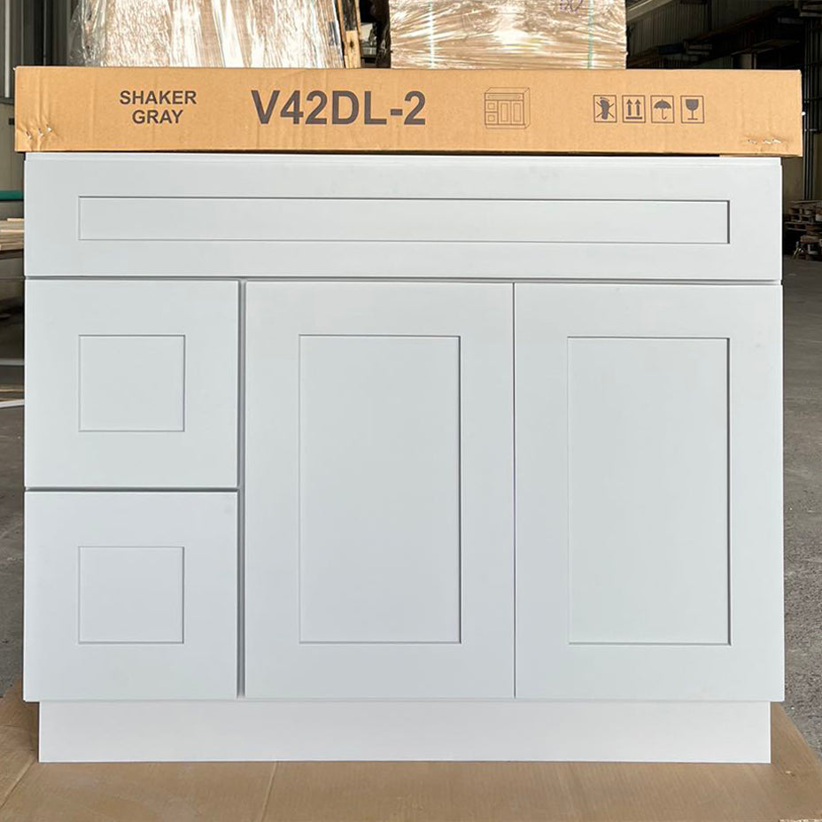LX-Grey Shaker (Bathroom Vanity Only)