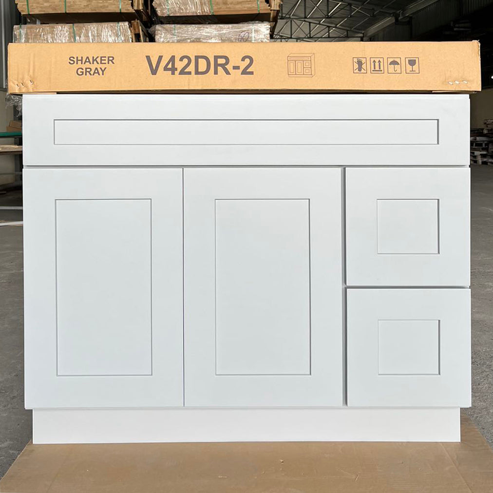 LX-Grey Shaker (Bathroom Vanity Only)
