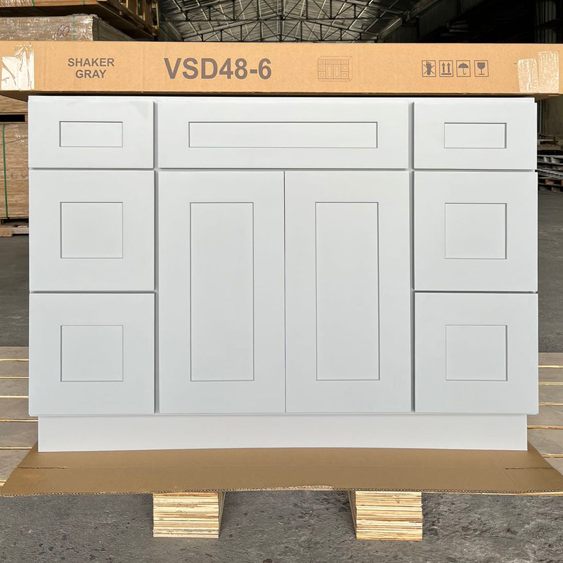 LX-Grey Shaker (Bathroom Vanity Only)