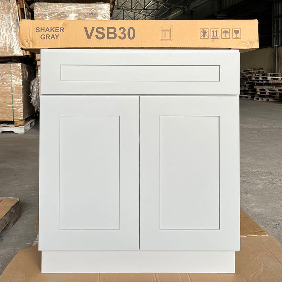 LX-Grey Shaker (Bathroom Vanity Only)