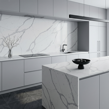 LX-Original Calacatta Quartz Slab