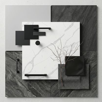 LX-Original Calacatta Quartz Slab