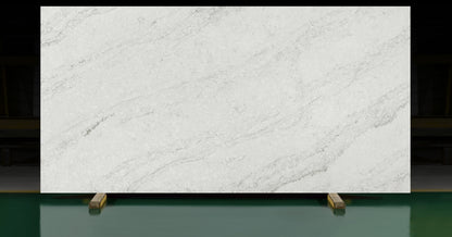 LX-Pearly Wisp Quartz Slab