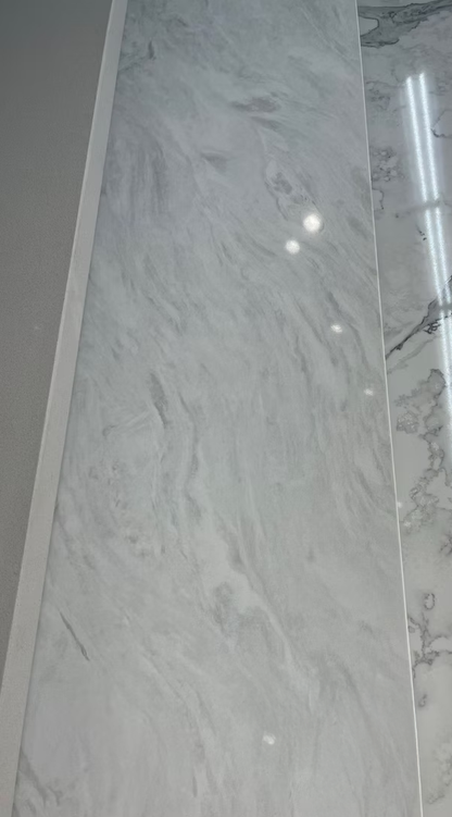 LX-Pearly Wisp Quartz Slab